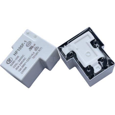 Relais Hongfa JQX-105F-1/024D-1HS 24 V CC 30 A HF105F-1/024D-1HS Normalement ouvert