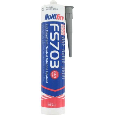 FS703 NULLIFIZIERTE Brandschutzversiegelung grau 310ml