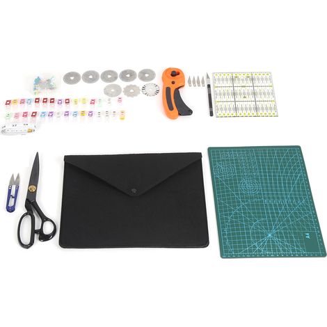 101-teiliges Rollschneider-Set für Stoff, Lederarbeiten, Gravuren, Schnitzarbeiten und Schneidwerkzeuge (1/5)