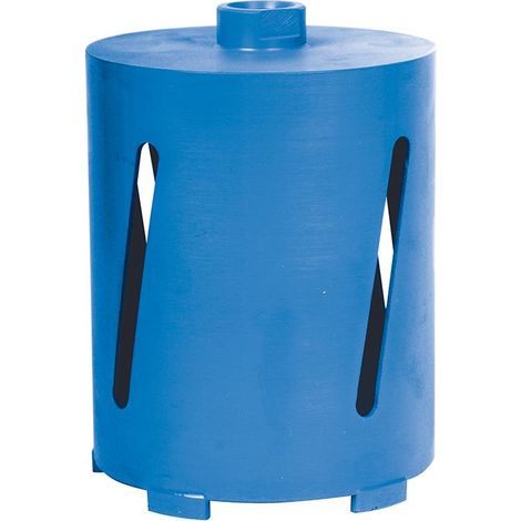 Silverline – Scie trépan diamantée 127 x 150 mm – Perçage précis à sec – Corps en acier ultrarésistant – Pour maçonnerie sans éclats (1/3)