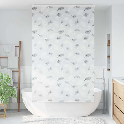 Store enrouleur de douche，Store à rouleau avec cassette largeur du tissu 116 cm CFW2379627 (1/5)