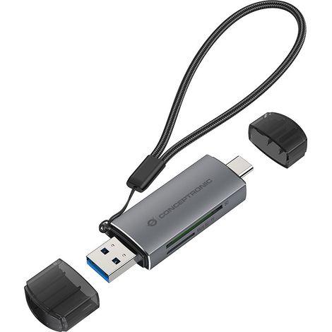 CONCEPTRONIC Card Reader USB-CUSB-A - Micro SDTF sw