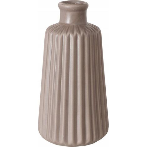 Vaso Boltze ESKO Beige 18 cm Decorazione