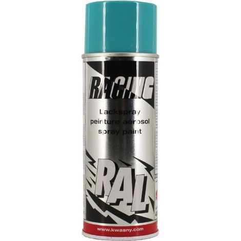 Bombe peinture - AUTO K - RAL 5018 Bleu Turquoise (Racing) - 400 ml - RAL normalisé - pour carrosserie (1/2)