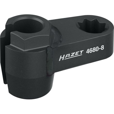 Douille pour sondes d'échappement 4680-8 ∙ Carré creux à 8 pans 1/2 pouce (12,5 mm) ∙ Profil à 6 pans extérieurs ∙ Taille 17 mm (1/4)