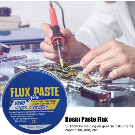 Flux de soudure spécifique pour retouches UV80 (1/5)
