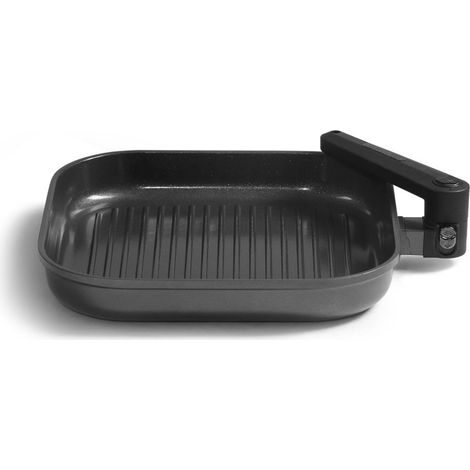 LAGUIOLE CUISSON - Grill 28 cm avec manche repliable - Transformer (1/5)