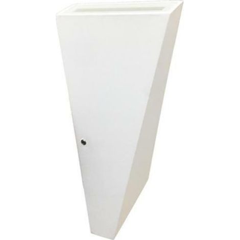 Lampada applique led 10w cono squadrato rifinitura bianco mono fascio 4200k (1/2)
