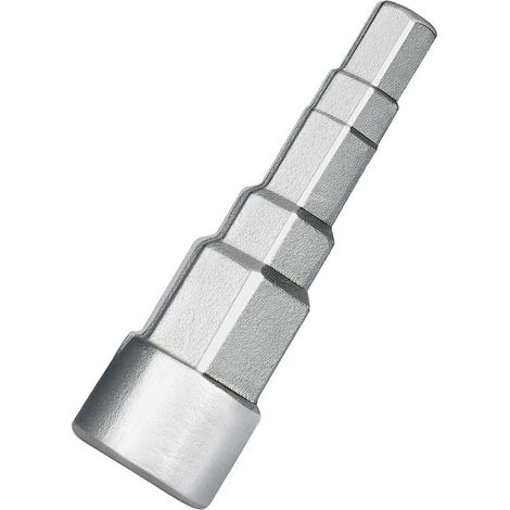 VURAHOME - Clé universelle pour écrou de valve, clé étagée avec clé carrée interne avec 5 étapes 10-21 mm pour plomberie et radiateurs (1/5)