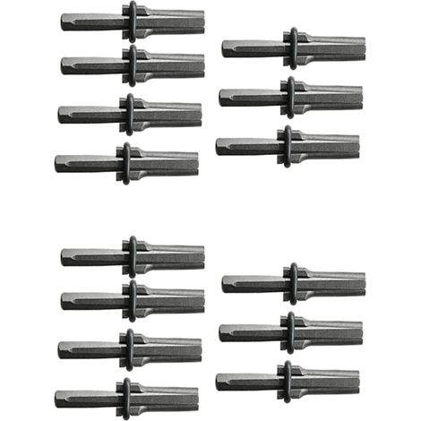 14 Ensembles 5/8 Pouces Cales de Prise Cales de Plume Outils à Main de Séparateur de Pierre de En Béton 16mm (1/5)