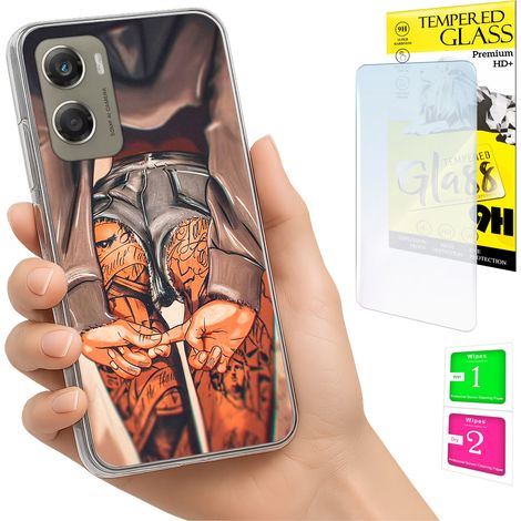 Funda para Motorola Moto G06 / G06 Power, carcasa trasera + cristal (1/5)