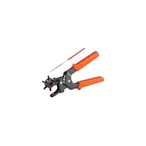 Pince Perforatrice Cuir Comprend 6 tailles de Trou-2-2.5 -3-3.5 -4-4.5mm Poinçonneuse Cuir Pince Emporte pièce Cuir pour Carton/Cuir/Plastique (1/2)