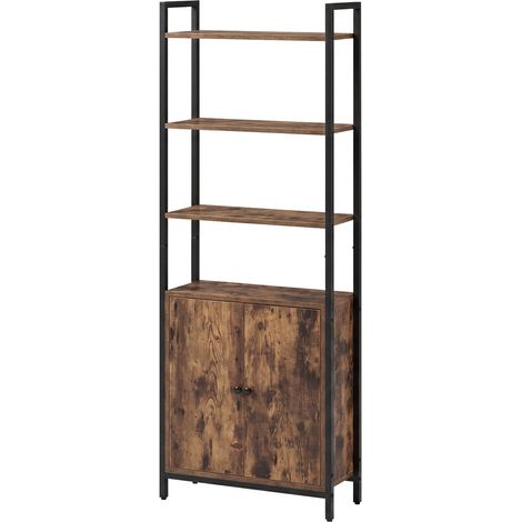Levede Bookshelf 6 Tier Adjustable Display Shelf
90kg Living Room Walnut Colour (1/5)