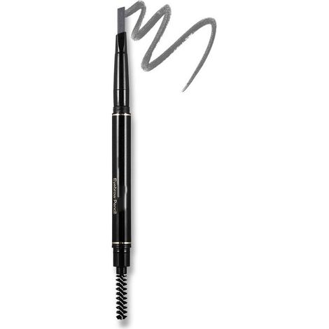 Lot double tête rotatif automatique pour sourcils, crayon waterproof longue tenue avec brosse, fini précis et durable, 2 pièces. (1/5)