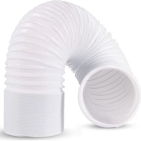 Tuyau d'évacuation climatiseur mobile 200cm – Diamètre 13cm – Polypropylène résistant aux températures de -20 °C à 70 °C (1/5)