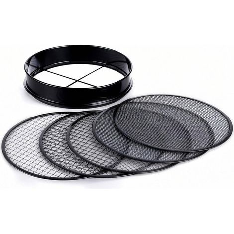 Set da giardino 5 in 1, acciaio inossidabile, Ø 30 cm