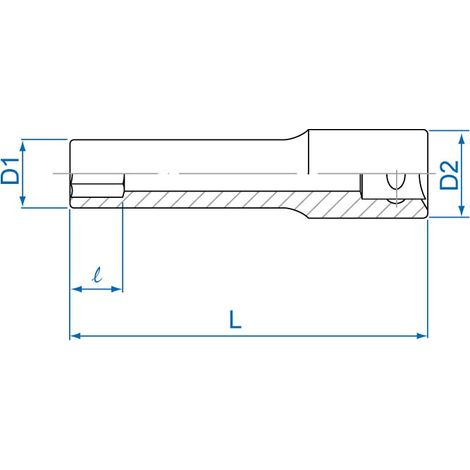 King Tony 427524M set de conectores y conector Socket 1366 (1/2)