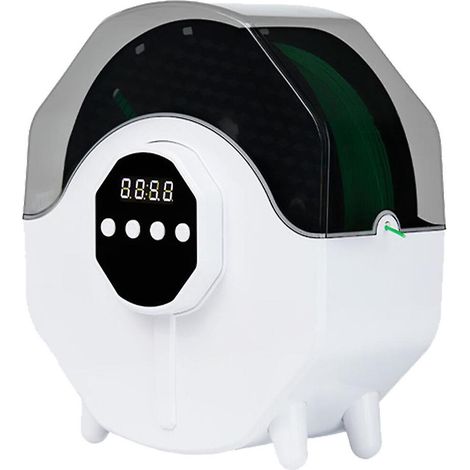 KINGROON 3D-Drucker-Filamenttrocknerbox mit Spulenhalter, Temperatur einstellbar von 50 °C bis 68 °C, mit LED-Anzeige