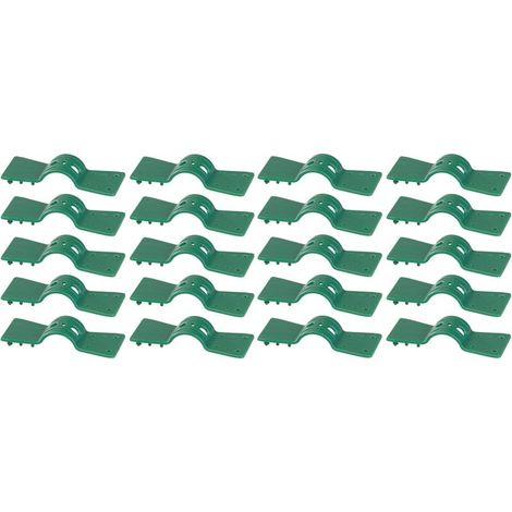Klammer FastClip C.002, Befestigungsklammer für Schattiergewebe, Packung 20 Stk.