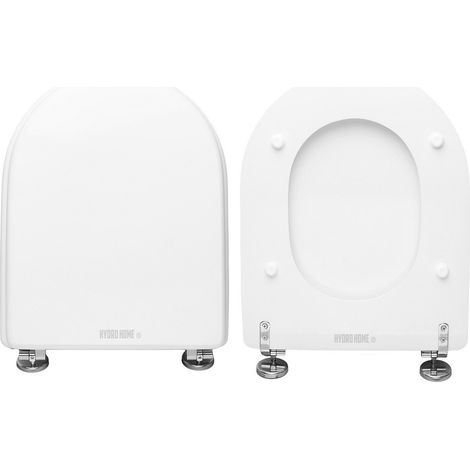 Copriwater Starck 3 Duravit legno rivestito in resina poliestere bianco