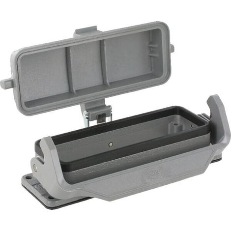 Aloj. an. bajo tapa pl谩stico HARTING 09300240304 (1/3)