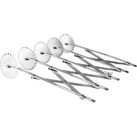 Outil de découpe Lacor 5 roues acier inoxydable réglable