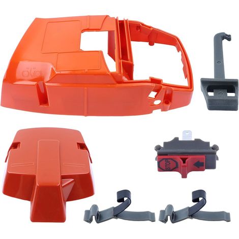 Top Engine Cyliner Cover Holder Choke Rod for Husqvarna 362 365 371 372 Chainsaw Kill Stop Switch 503 62 80-01 (1/5)