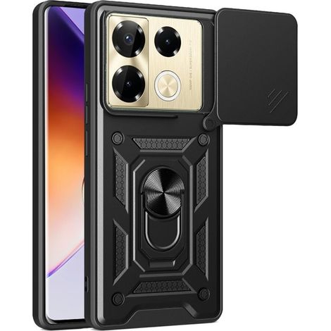 Funda protectora para Infinix Note 40 Pro, CamShield Slide, negra. (1/5)