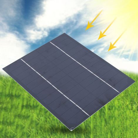 6W 12V monokristallines Silizium-Solarpanel für den Außenbereich zum Selberbauen eines Batterieladegeräts (1/5)
