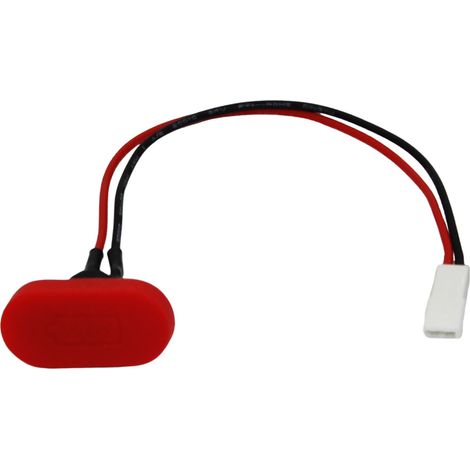 Compatible avec le port de charge Xiaomi (interface d'alimentation CC) avec connecteurs étanches à l'eau et à la poussière (rouge et noir) - Port de charge Xiaomi rouge