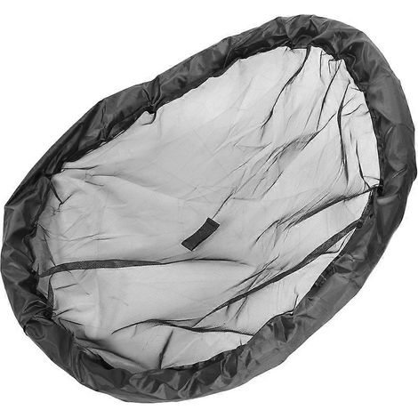 Îlot flottant pour plantes, jardinière de bassin, barrière à poissons, noir (1/5)