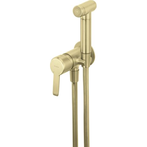 Deante Arnika BQA R34M rubinetto lavabo in design oro spazzolato