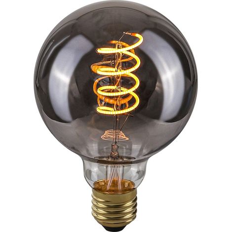 Lampadina LED Edison Retro Italux E27 G95 fumé 2200K (1/2)