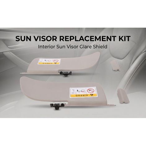 Kit pare-soleil remplacement pour Citroën C3 II 2009-2016 1613251480, protection anti-éblouissement intérieure voiture