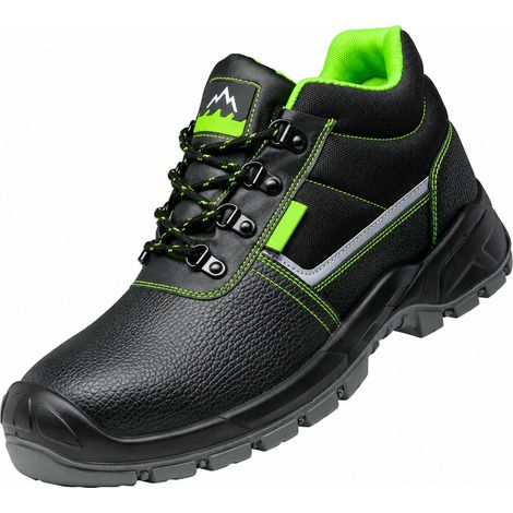 Chaussures de sécurité montantes homme YH925 noir taille 40 cuir et Oxford yh925 40 32 × 21 × 11 cm 1,235 kg – Livraison gratuite