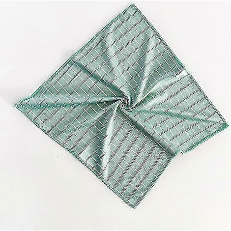 Ensemble de nettoyage AURA 6 pièces en microfibre de bambou pour fenêtres, miroirs, carrelage et surfaces domestiques (1/4)