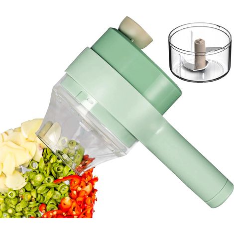 Cortador de verduras inalámbrico recargable portátil para cocina