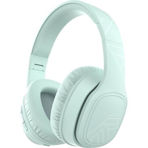 Auriculares Bluetooth PowerLocus P7 Mint de diadema con entrada AUX y micrófono, 50 horas de uso. (1/5)