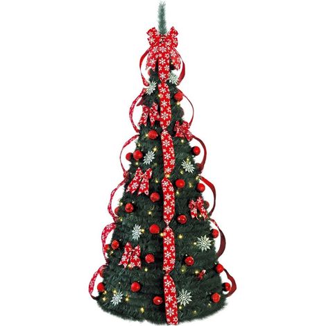 Árbol de Navidad plegable "Niah" con LEDs (3,6W 3000K 230V) cable de 3m IP20 1,5m de alto y Ø60cm (1/5)