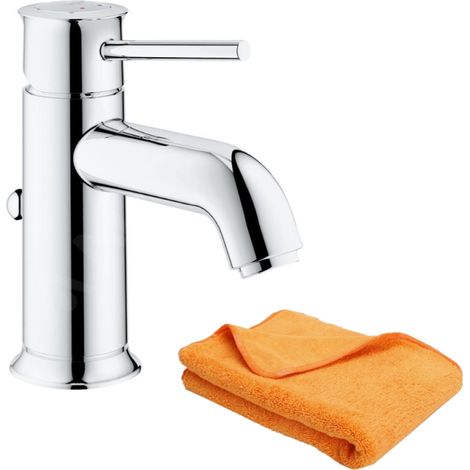 GROHE Quickfix Start Classic mezclador de lavabo tamaño S + microfibra (1/5)