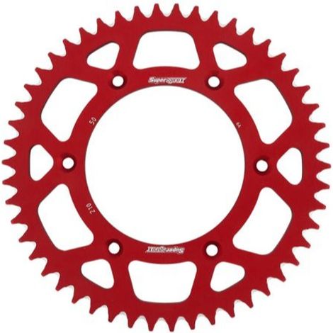 Piñón trasero de aluminio Prox para Honda CR/CRF 83-16, color rojo, JTR210.48