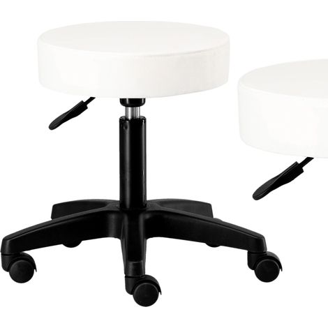 Taburete cosmético, silla de peluquería, silla de barbero, salón de spa móvil (1/3)