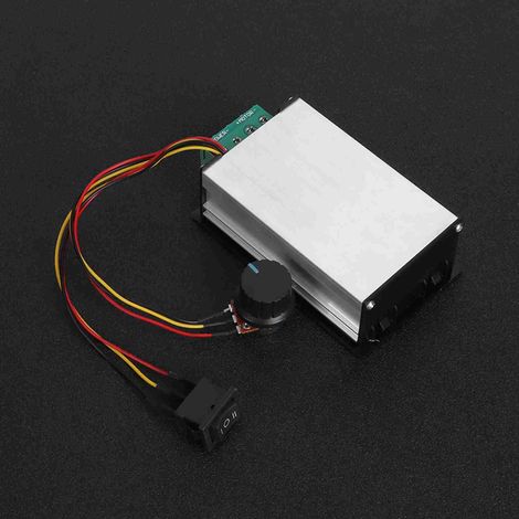 Régulateur de vitesse pour moteur à courant continu 15A 6V 12V 24V 36V 48V avec affichage numérique (1/5)