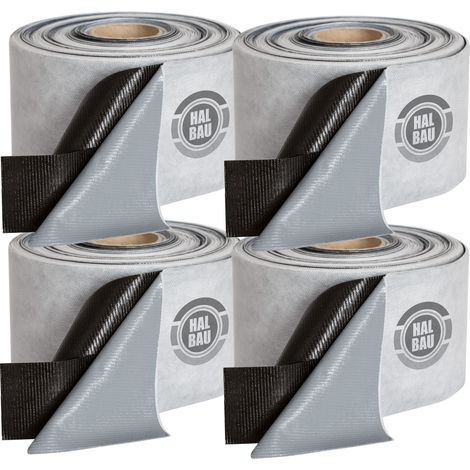 HALBAU Butyldichtband Butylband Abdichten Selbstklebendes HS04 - 80m (1/2)