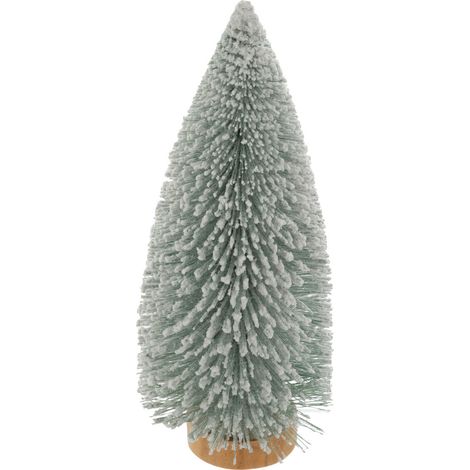 Décoration de Noël Sapin de table artificiel vert enneigé H 35 cm - Feeric Christmas (1/3)