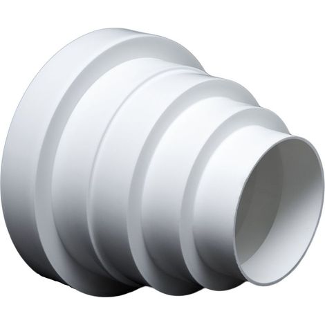 Universal round reduction for ventilation systems with a diameter of 80-150 mm - RDRC duct (1/4)