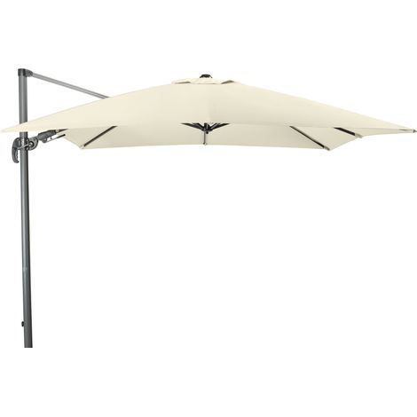 Pendelschirm Ravenna AX 300 x 300 cm, Farbe: natur