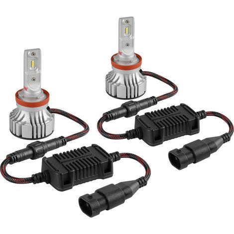 12/24V Halo Led Serie 7 Compact - (H8-H9-H11-H16) - 36W - PGJ19-X - 2 pz - Scatola (1/3)