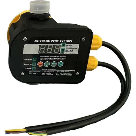 Intelligenter Pumpenregler, 2 Modi, digitale Anzeige, wasserdicht IP65 (1/5)