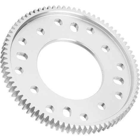 80-Zahn-Zylinderzahnrad aus Aluminium, geradverzahnt, Untersetzungs- und Überdrehzahlteile, 32 mm (1/5)